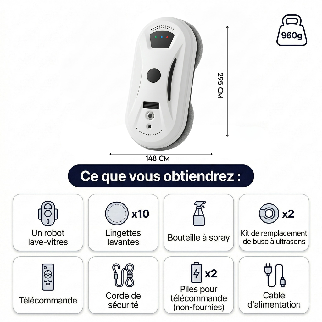 Robot Lave-Vitre Essential