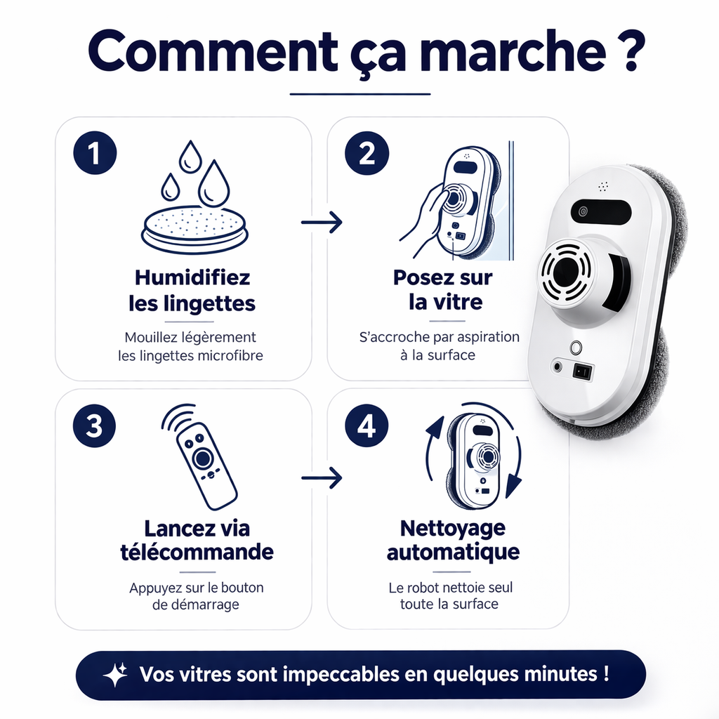 Robot Lave-Vitre Pro