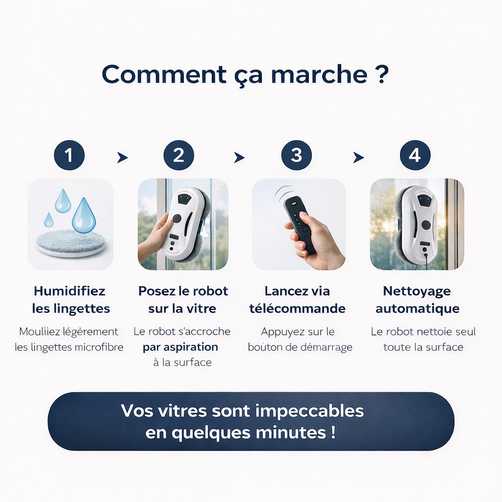 Robot Lave-Vitre Essential